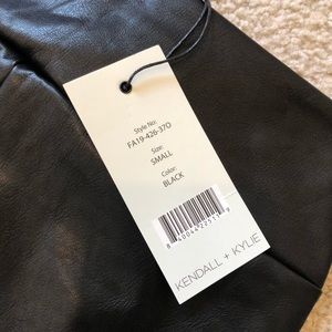 Kendall and Kylie faux leather pants